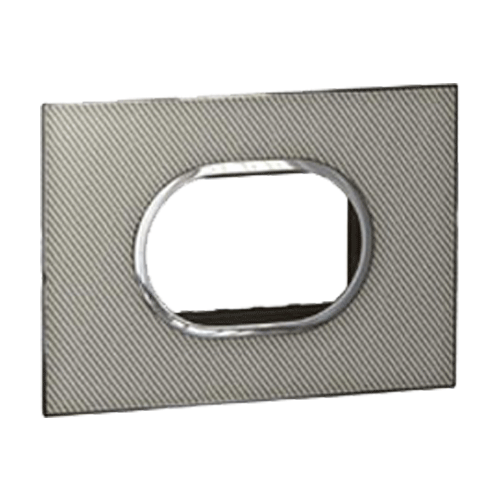 Legrand Arteor 3M Woven Metal Cover Plate With Frame, 5763 27